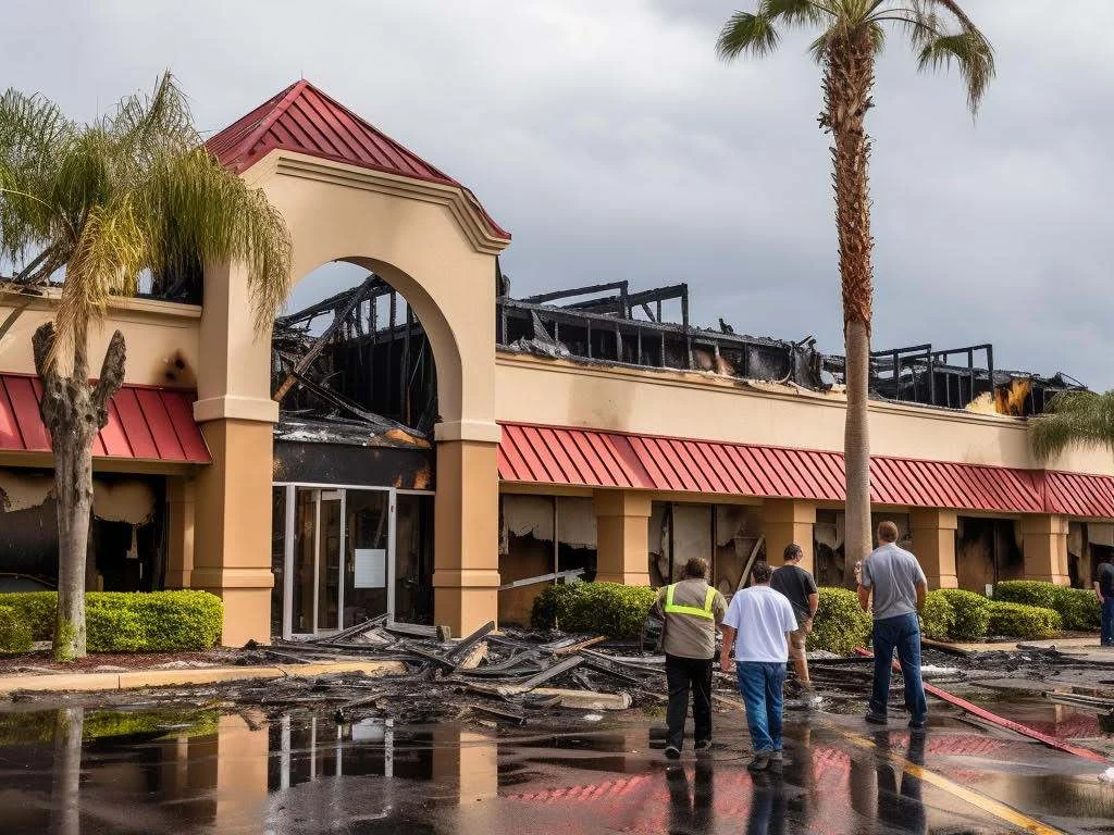 Fire Damage Roof Repair in